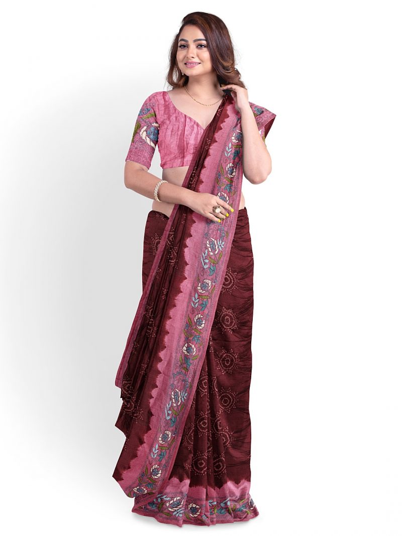 Blooming Maroon Elegance - Image 2