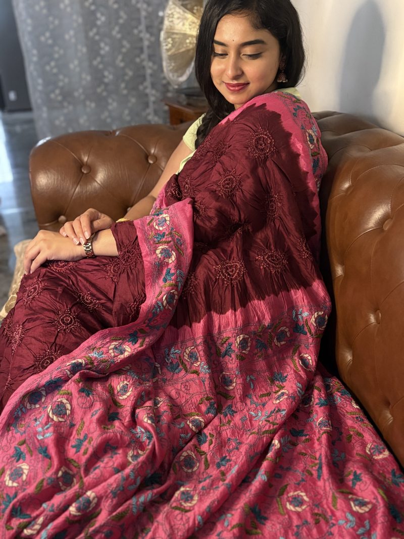 Blooming Maroon Elegance - Image 6